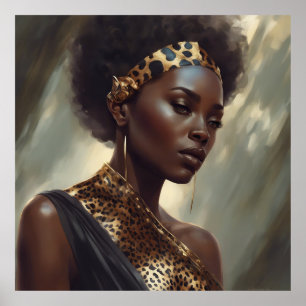 *Leopard Lady-Poster Poster