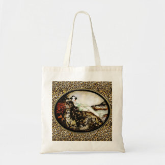 Leopard Lady Tasche im Art Deco Stil von Icart Etc