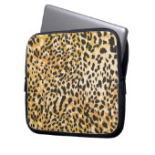 Leopard-Laptop-Hülse Laptopschutzhülle (Vorderseite Links)