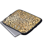 Leopard-Laptop-Hülse Laptopschutzhülle (Vorne Knopf)