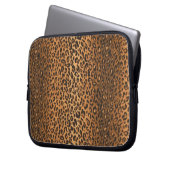 Leopard-Laptop-Hülse Laptopschutzhülle (Vorderseite Links)
