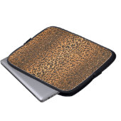Leopard-Laptop-Hülse Laptopschutzhülle (Vorne Knopf)