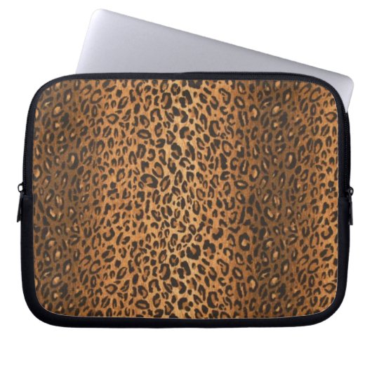 Leopard-Laptop-Hülse Laptopschutzhülle (Vorderseite)