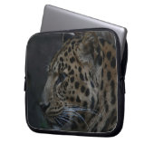 Leopard Laptop Sleeve (Vorderseite Links)