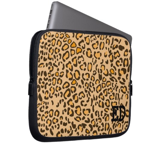 LEOPARD LAPTOP SLEEVE (Vorne Rechts)