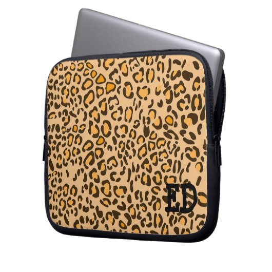 LEOPARD LAPTOP SLEEVE (Vorderseite Links)