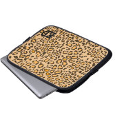 LEOPARD LAPTOP SLEEVE (Vorne Knopf)