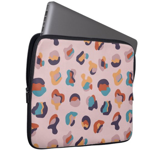 Leopard Laptopschutzhülle (Vorne Rechts)