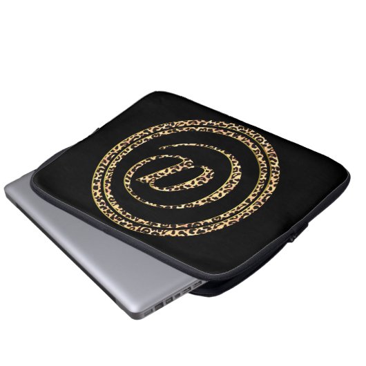 Leopard @ laptopschutzhülle (Vorne Knopf)