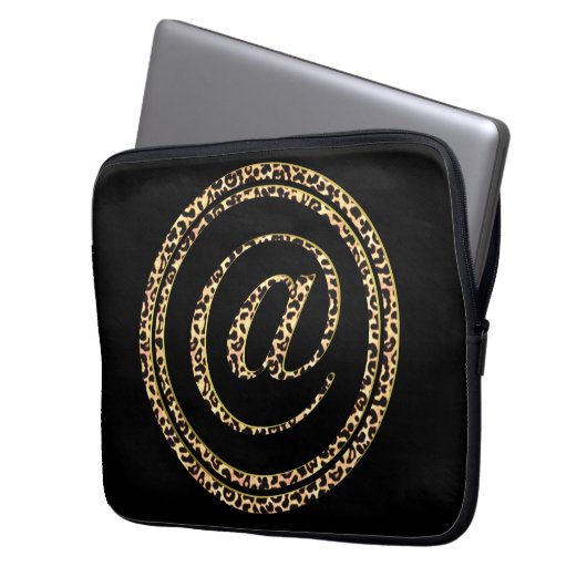 Leopard @ laptopschutzhülle (Vorderseite Links)