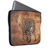 Leopard Laptopschutzhülle (Vorne Rechts)