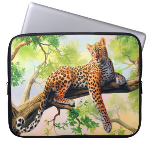 Leopard Laptopschutzhülle