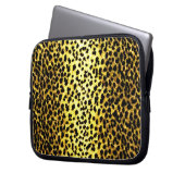 Leopard Laptopschutzhülle (Vorderseite Links)