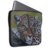 Leopard-Laptoptasche Laptopschutzhülle (Vorne Rechts)