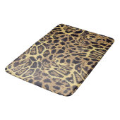 Leopard Large Bath Mat Badematte (Schrägansicht)
