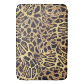 Leopard Large Bath Mat Badematte (Vorderseite Vertikal)