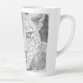 Leopard Latte Tasse (Rechts)