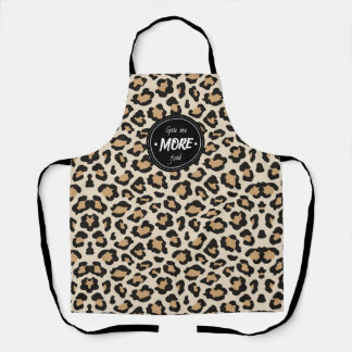 LEOPARD LEATHER SCHÜRZE