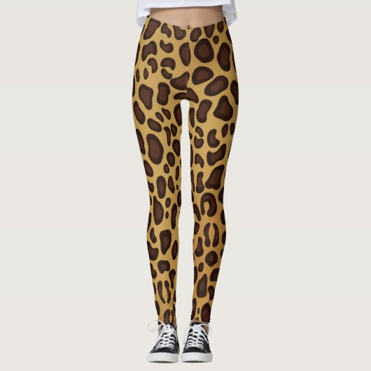 Leopard Leggings (Vorderseite)