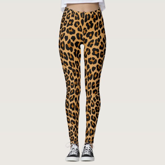 Leopard Leggings (Vorderseite)