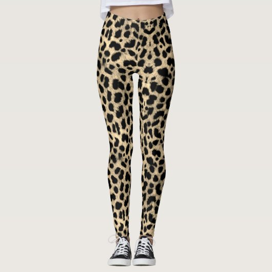 Leopard Leggings (Vorderseite)