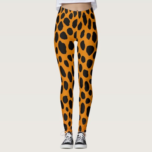 Leopard Leggings (Vorderseite)