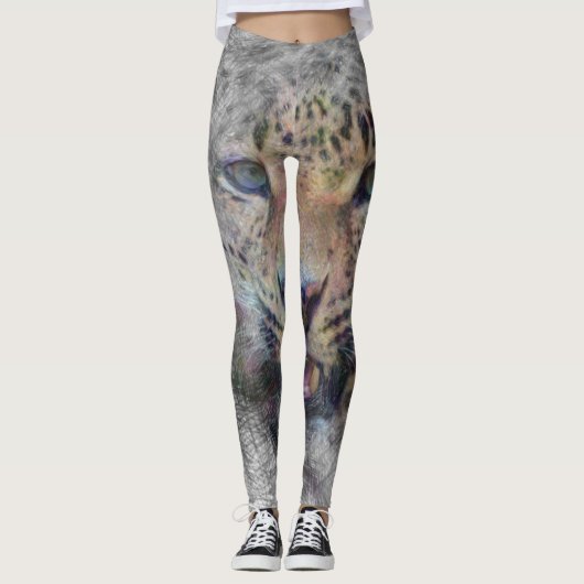 Leopard Leggings (Vorderseite)