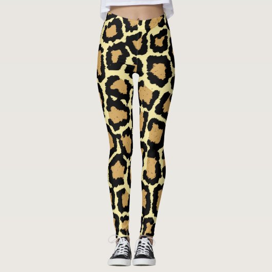 Leopard Leggings (Vorderseite)