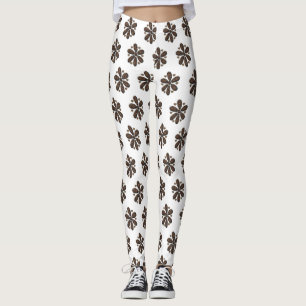 Leopard-Leggings Lang Leggings