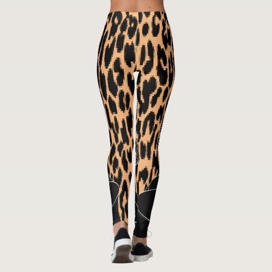 Leopard-Leggings Leggings (Rückseite)