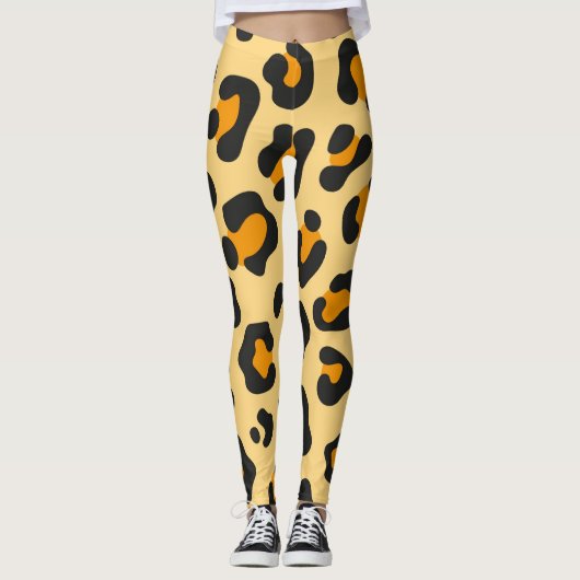 Leopard Legs Leggings (Vorderseite)