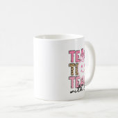 Leopard-Lehrer-Schätzung Unterrichten Mit Liebe Un Kaffeetasse (VorderseiteRechts)