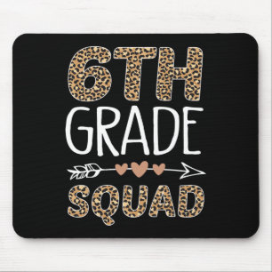 Leopard Lehrerin Schüler der 6. Klasse Mousepad