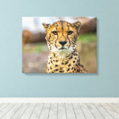 Leopard Leinwanddruck (Insitu (Holzboden))