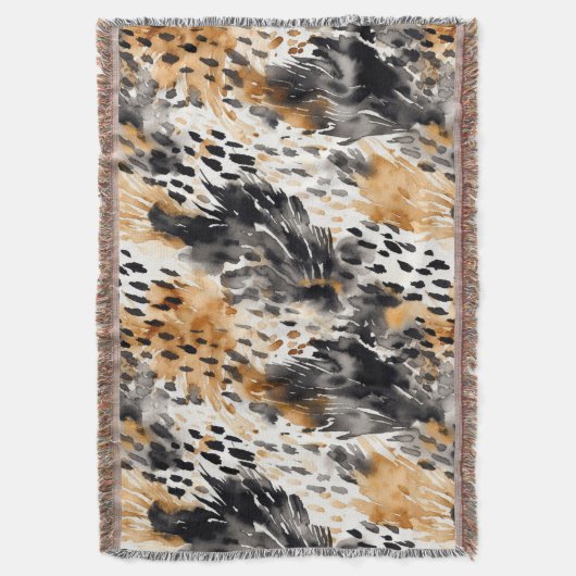 Leopard-Leopard-Tier Decke (Vorderseite Vertikal)