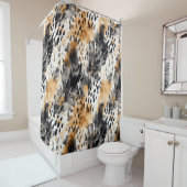 Leopard-Leopard-Tier Duschvorhang (Beispiel)