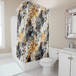 Leopard-Leopard-Tier Duschvorhang
