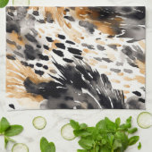 Leopard-Leopard-Tier Geschirrtuch (Gefaltet)