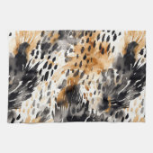 Leopard-Leopard-Tier Geschirrtuch (Horizontal)