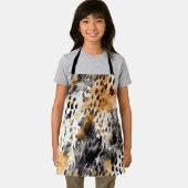 Leopard-Leopard-Tier Schürze (Insitu)