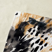 Leopard-Leopard-Tier Strandtuch (Beispiel)
