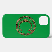 Leopard Letter C Case-Mate iPhone Hülle (Rückseite (Horizontal))