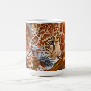 LEOPARD LEVING IN FARBEN KAFFEETASSE