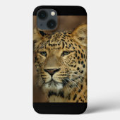 Leopard Liebe Kunst Case-Mate iPhone Hülle (Rückseite)