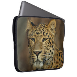Leopard Liebe Kunst Laptopschutzhülle