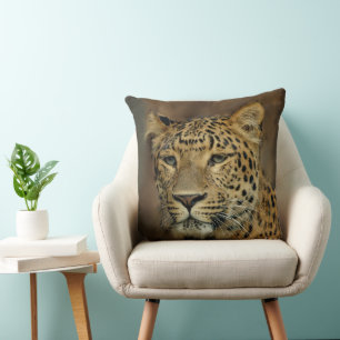 Leopard liebt Wildlife Kissen