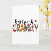 Leopard Llpark Grammy Verkauft Softll Muttertag  Karte (Gelbe Blume)