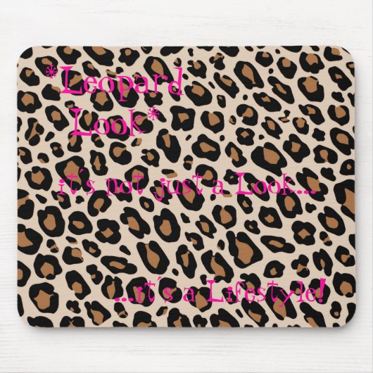 *Leopard Look* Mousepad (Vorne)