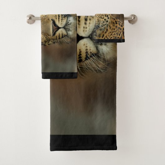 Leopard Lovers Badhandtuch Set (Insitu)
