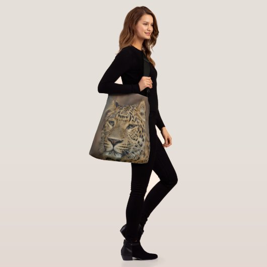Leopard Lovers Tragetaschen Mit Langen Trägern (Am Model)